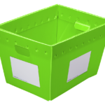 Reusable Tote Box - Green