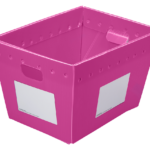 Reusable Tote Box - Pink